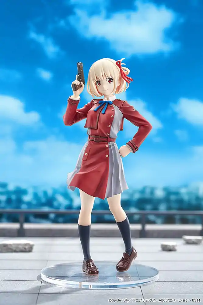 Lycoris Recoil Pop Up Parade PVC Kip Chisato Nishikigi 18 cm fotografija proizvoda