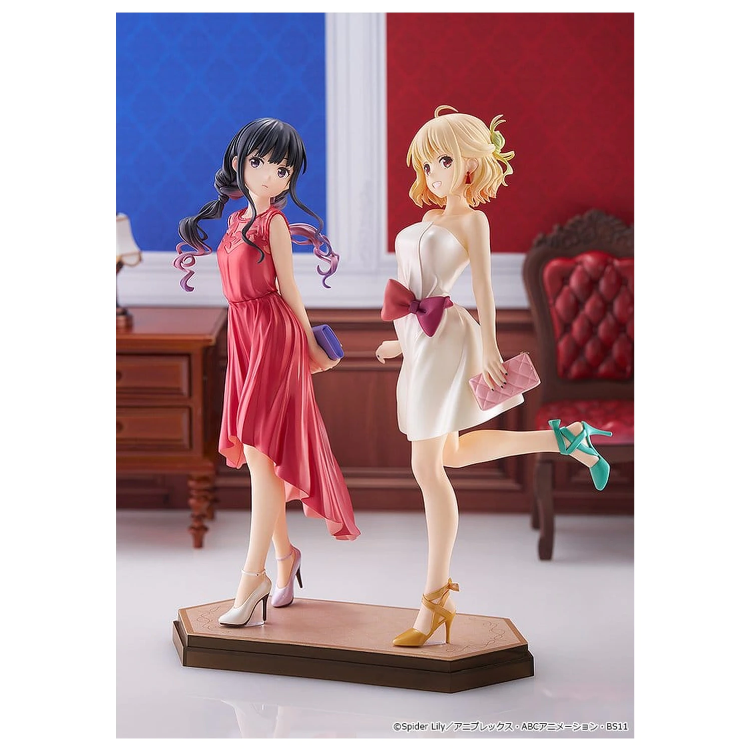 Lycoris Recoil Pop Up Parade PVC figure paket od 2 komada Chisato Nishikigi & Takina Inoue: After Party! Ver. L veličina fotografija proizvoda