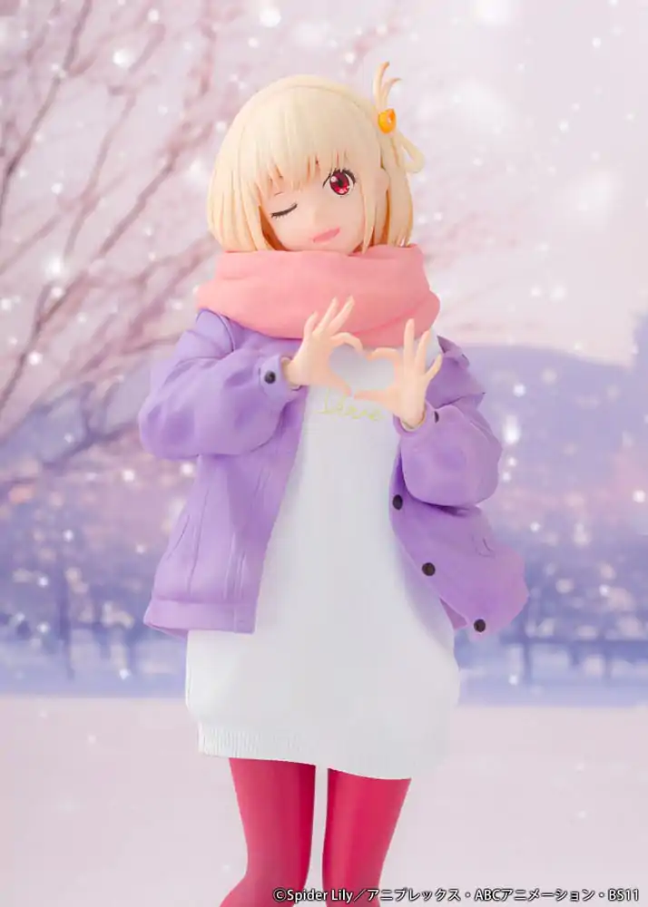 Lycoris Recoil PVC Kip 1/7 Chisato Nishikigi Winter Ver. 23 cm fotografija proizvoda