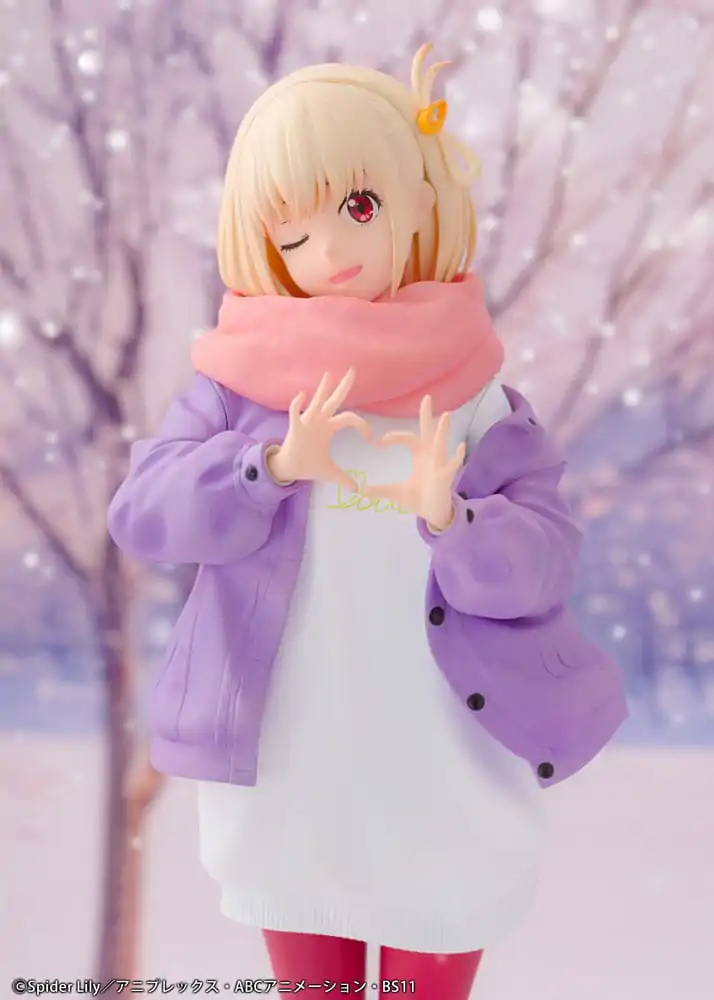 Lycoris Recoil PVC Kip 1/7 Chisato Nishikigi Winter Ver. 23 cm fotografija proizvoda