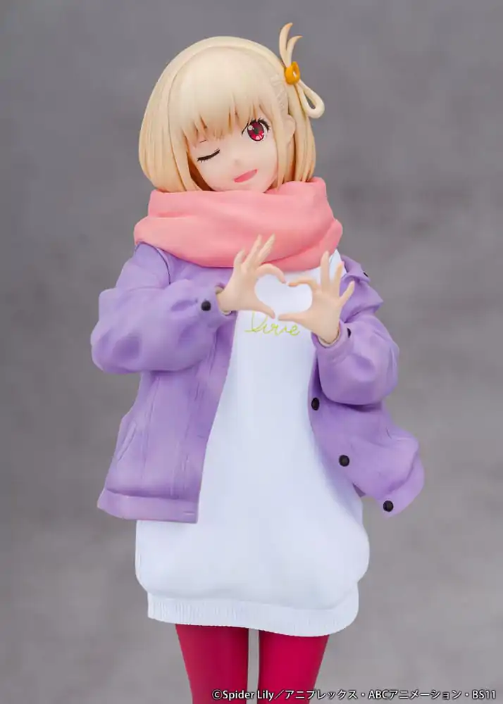 Lycoris Recoil PVC Kip 1/7 Chisato Nishikigi Winter Ver. 23 cm fotografija proizvoda