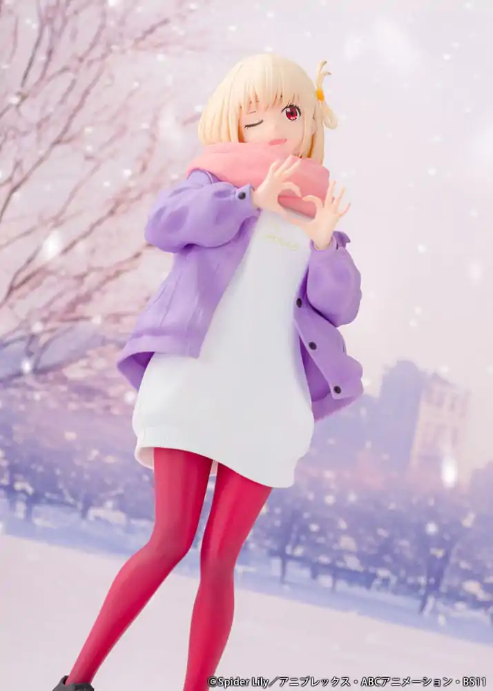 Lycoris Recoil PVC Kip 1/7 Chisato Nishikigi Winter Ver. 23 cm fotografija proizvoda