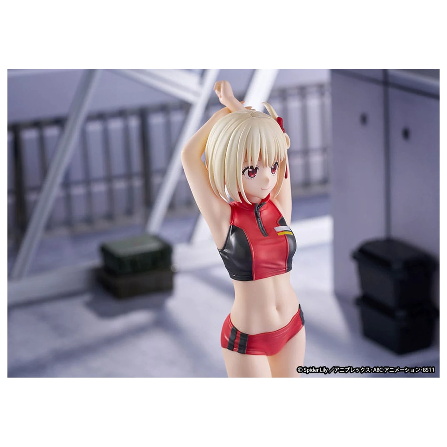 Lycoris Recoil Kip PVC 1/7 Chisato Nishikigi Traning wear Ver. 24 cm fotografija proizvoda