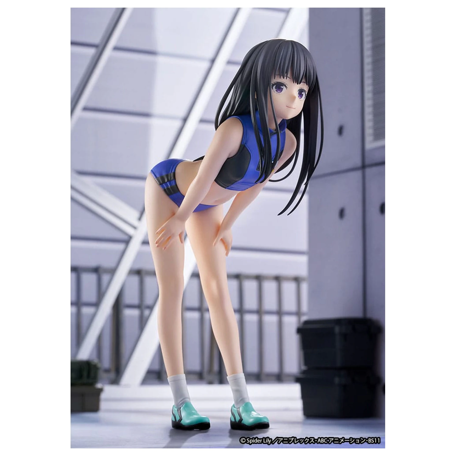 Lycoris Recoil Kip PVC 1/7 Takina Inoue Traning wear Ver. 18 cm fotografija proizvoda