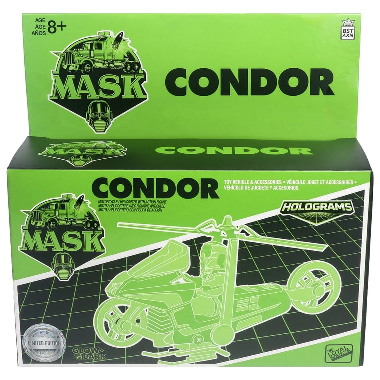 M.A.S.K. Vozilo Condor Hologram Variant (Svijetli u mraku) fotografija proizvoda