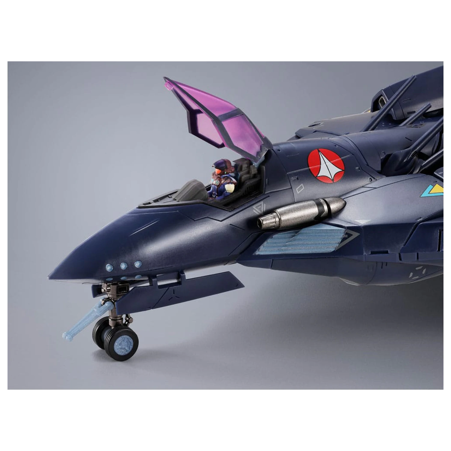 Macross 7 DX Chogokin figura VF-17S Nightmare Stealthvalkyrie (Gamlin Kizaki use) 25 cm fotografija proizvoda