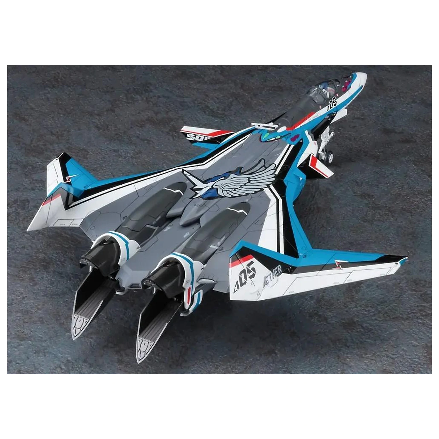 Macross Delta VF-31J Custom Siegfried Hayate Plastični model 1/72 fotografija proizvoda