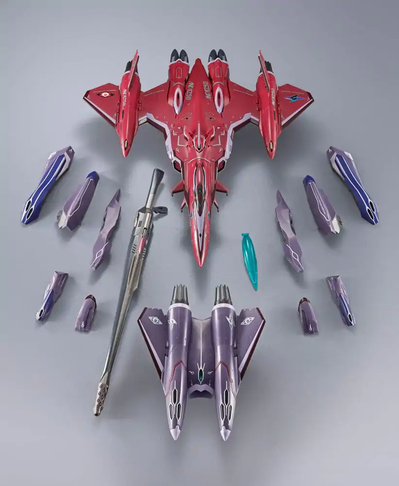 Macross Frontier DX Chogokin akcijska figura VF-27 Gamma SP Super Lucifer Valkyrie Brera Sterne use Revival Ver. 25 cm fotografija proizvoda