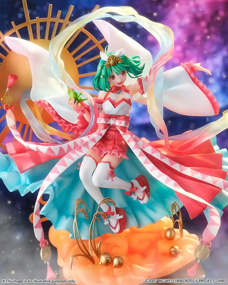 Macross Frontier SHIBUYA SCRAMBLE FIGURE PVC Kip 1/7 Ranka Lee Amaterasu Ver. 29 cm fotografija proizvoda