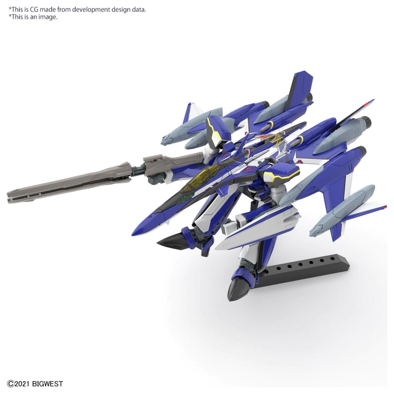 MACROSS HG 1/100 YF-29 Durandal Valkyrie Full Set komplet modela fotografija proizvoda