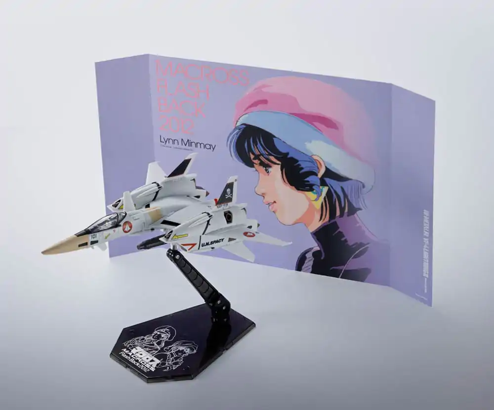 Macross The Super Dimension Fortress Hi-Metal R akcijska figura VF-4 Lightning III -Flash Back 2012- 29 cm fotografija proizvoda