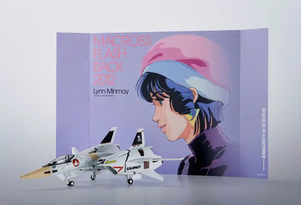 Macross The Super Dimension Fortress Hi-Metal R akcijska figura VF-4 Lightning III -Flash Back 2012- 29 cm fotografija proizvoda