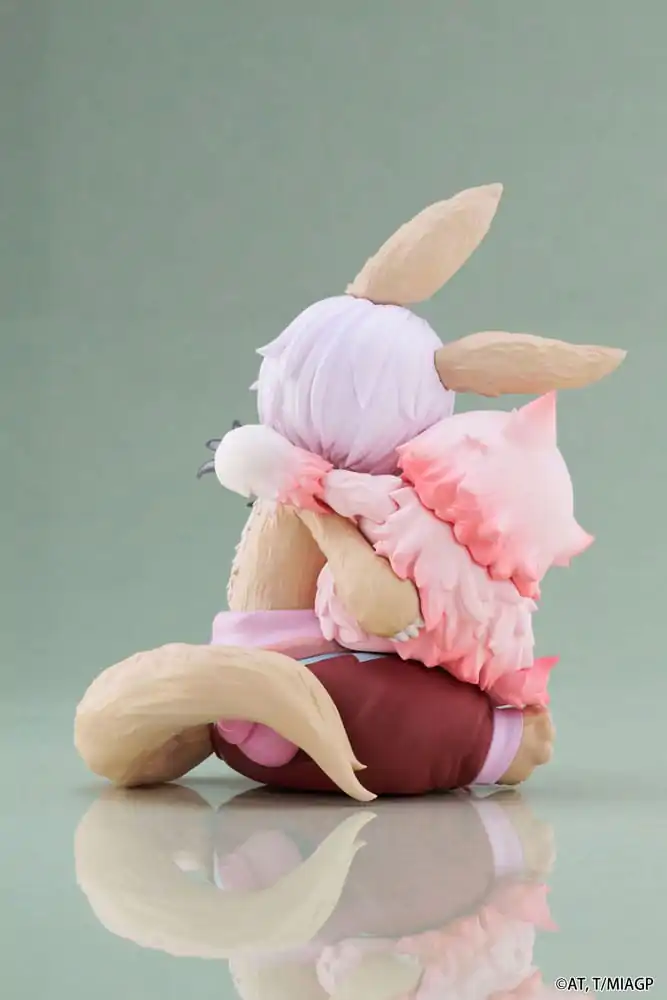 Made in Abyss: The Golden City of the Scorching Sun PVC Kip Stolni Slatka Figura Nanachi & Mitty Reissue 13 cm fotografija proizvoda