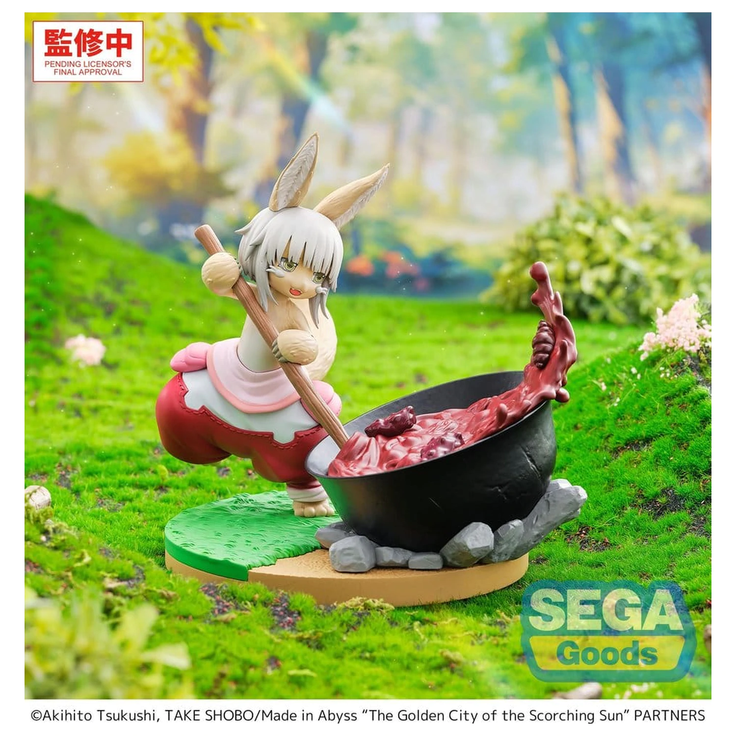 Made in Abyss: The Golden City of the Scorching Sun Luminasta PVC figura Nanachi ~Dreaming of Mealtime~ 14 cm fotografija proizvoda