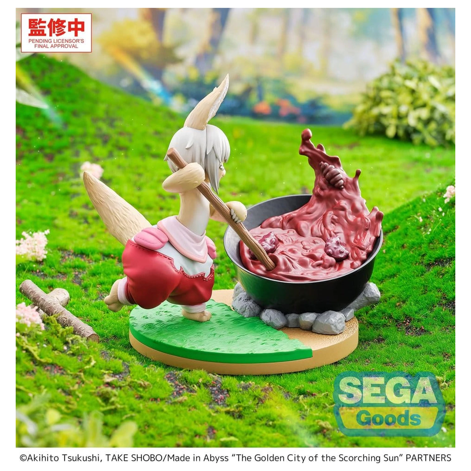 Made in Abyss: The Golden City of the Scorching Sun Luminasta PVC figura Nanachi ~Dreaming of Mealtime~ 14 cm fotografija proizvoda