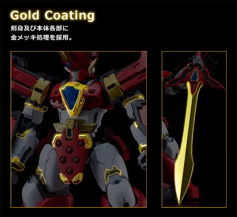 Mado King Granzort Moderoid Plastični komplet modela King´s Style Granzort Gold Edition 18 cm fotografija proizvoda