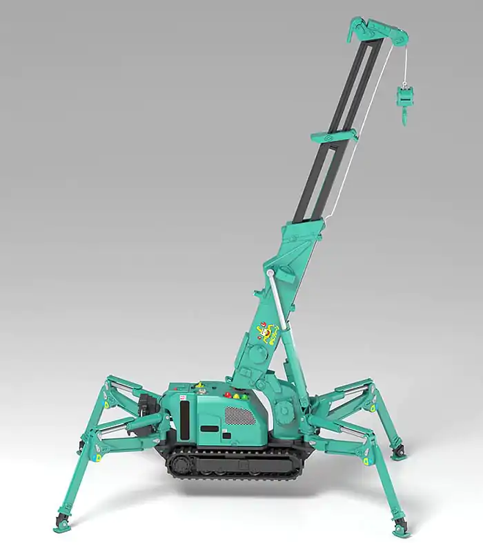 Maeda Seisakusho Moderoid plastični model set 1/20 Spider Crane (Green) Re-Run 25 cm fotografija proizvoda