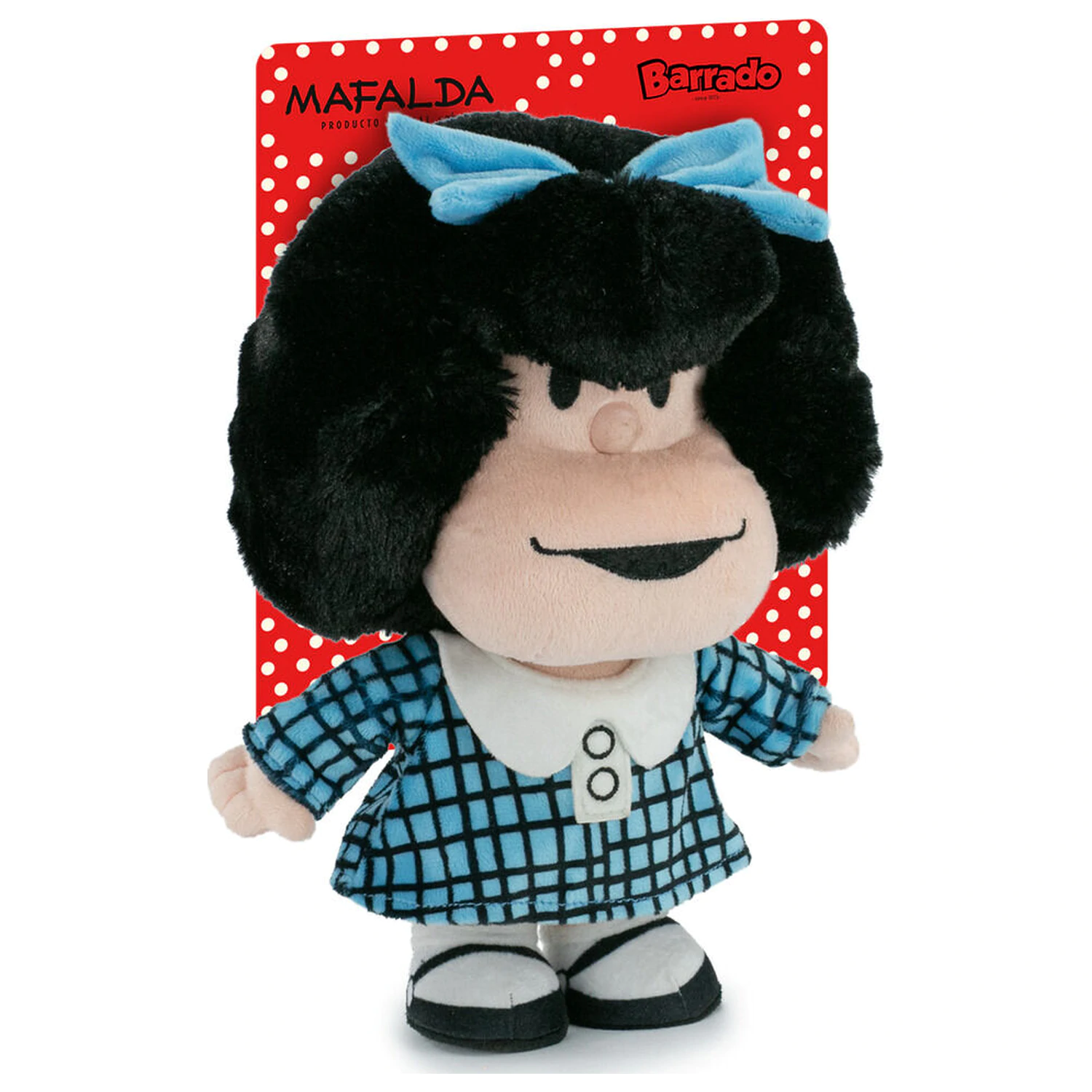 Mafalda Blue Dress plišana igračka 27cm fotografija proizvoda