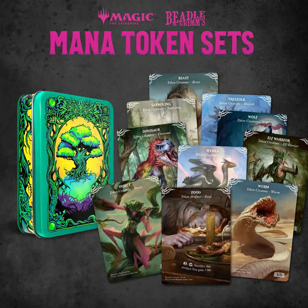 Magic the Gathering set kockica i tokena Zelena Mana fotografija proizvoda