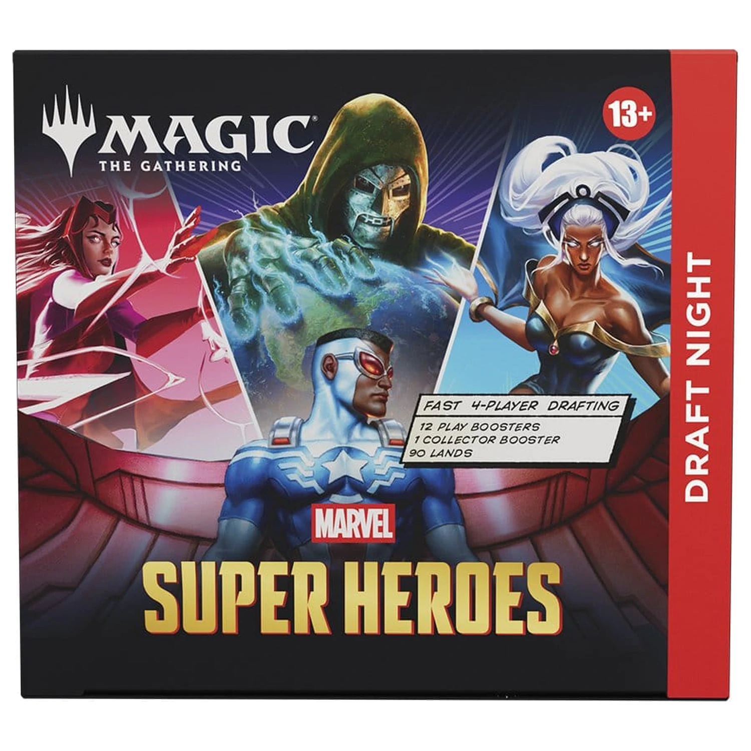 Magic the Gathering Marvel Super Heroes Draft noć fotografija proizvoda
