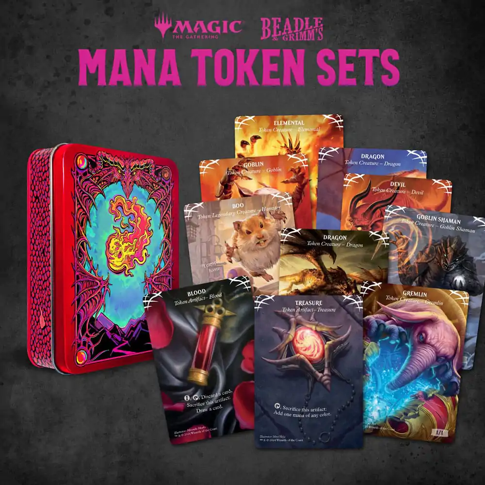 Magic the Gathering Set Kockica i Žetona Red Mana fotografija proizvoda