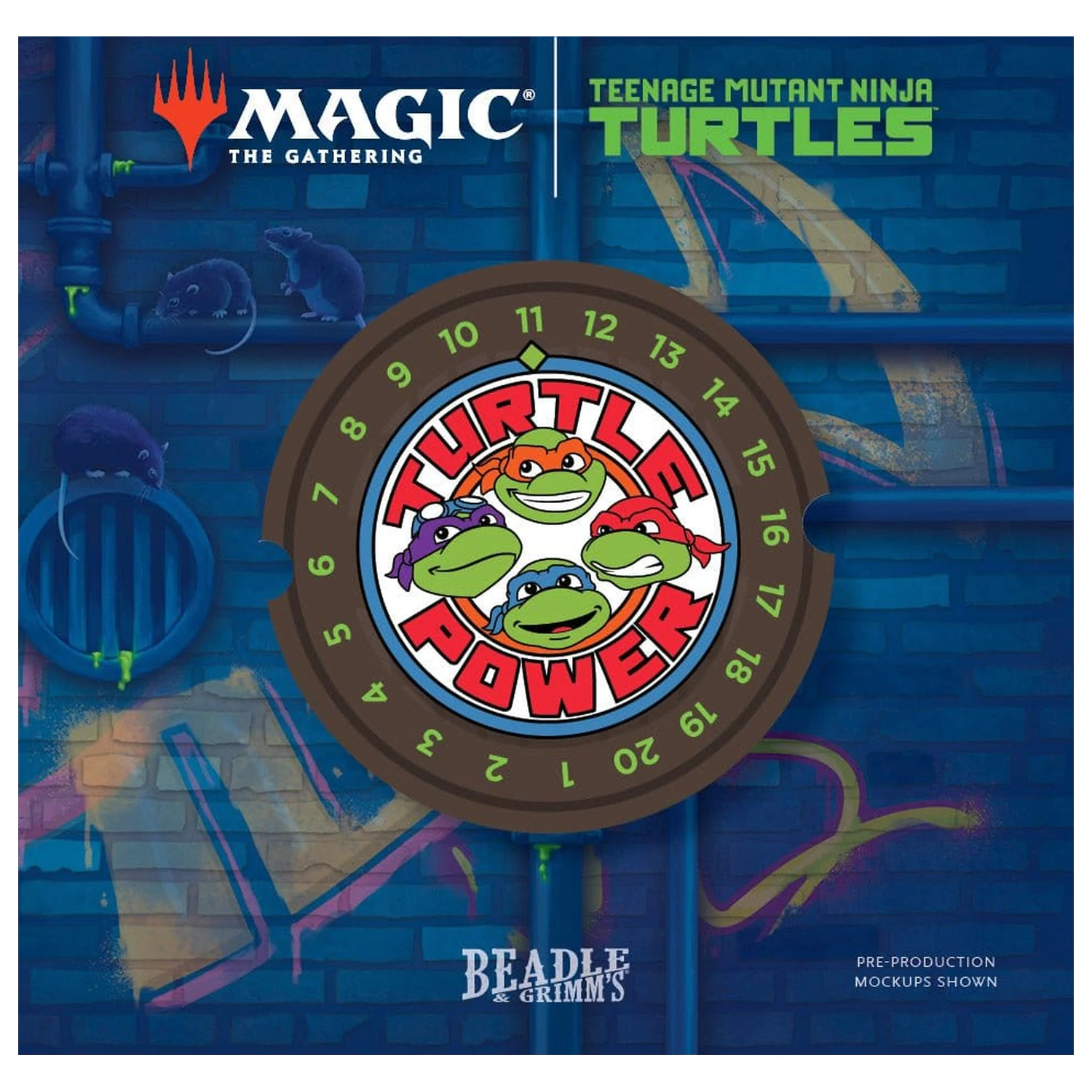 Magic the Gathering Kockice i žeton Paket Teenage Mutant Ninja Turtles *English* fotografija proizvoda