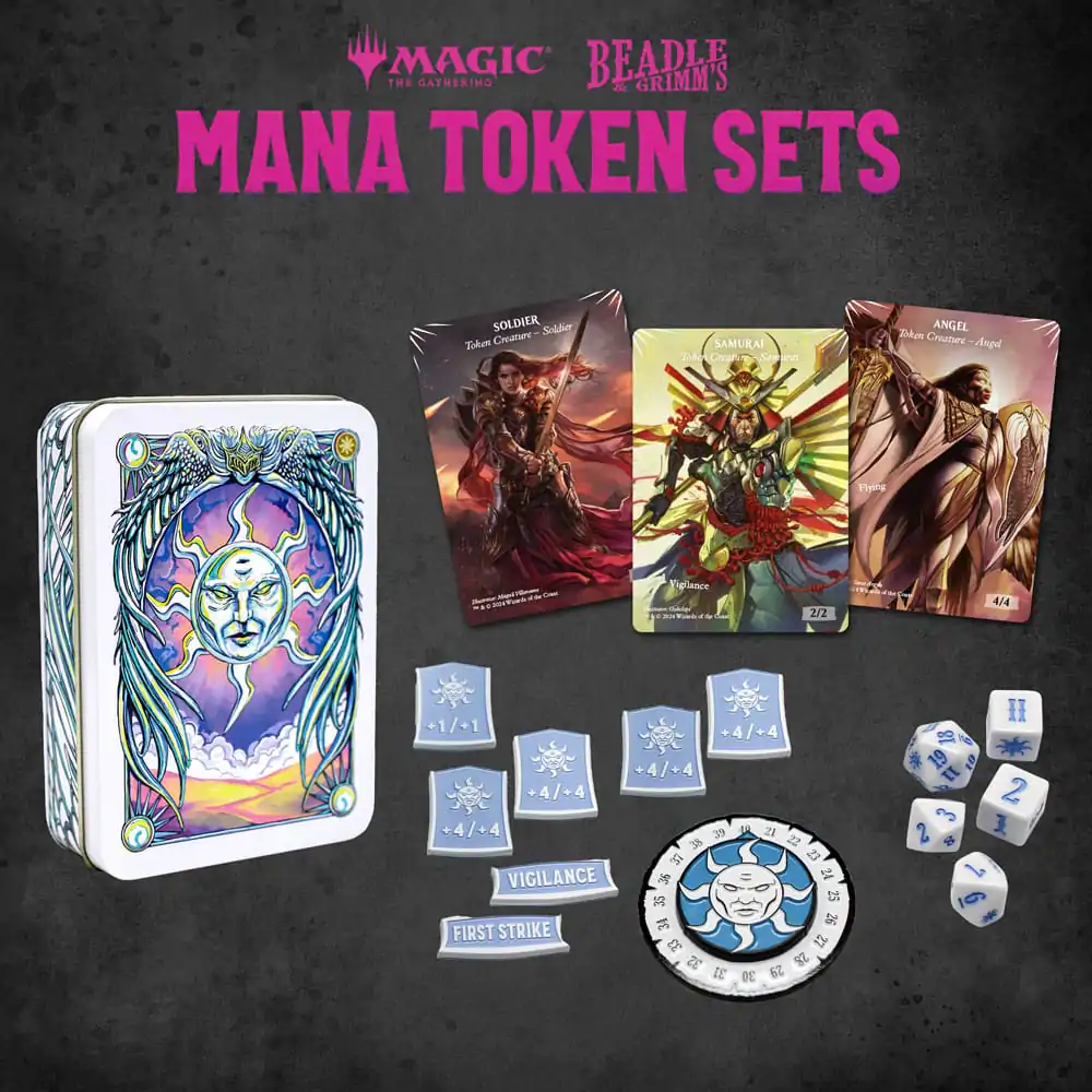 Magic the Gathering Set kockica i tokena Bijela Mana fotografija proizvoda