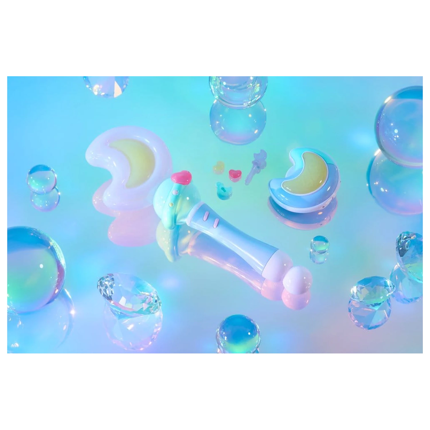 Magical Sisters Lulutto Lilly Proplica replika Moontoneoneon & GlassHeart DreamPact set 25 cm fotografija proizvoda