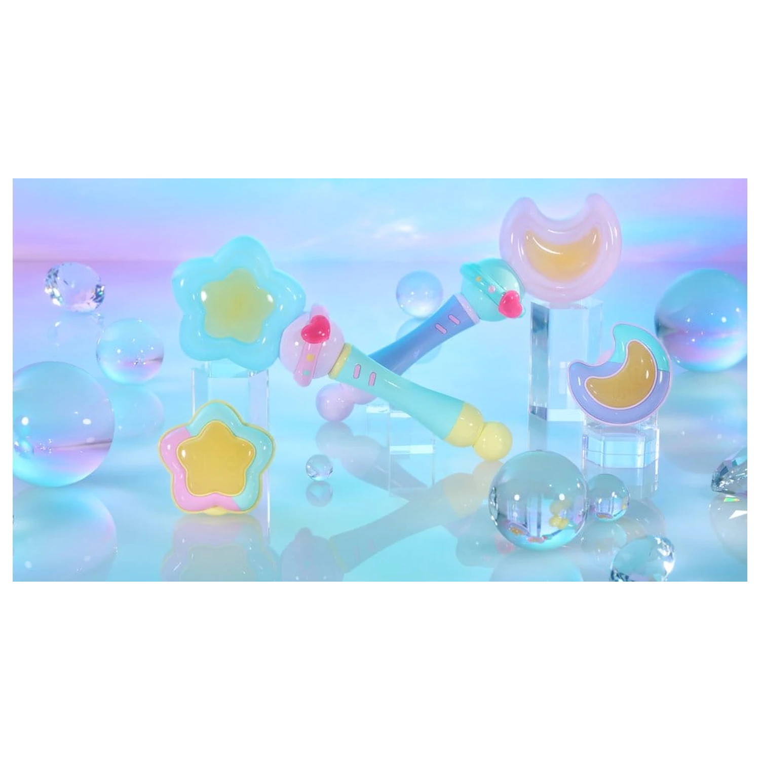 Magical Sisters Lulutto Lilly Proplica replika Stattoneoneon & GlassHeart HopePact set 25 cm fotografija proizvoda