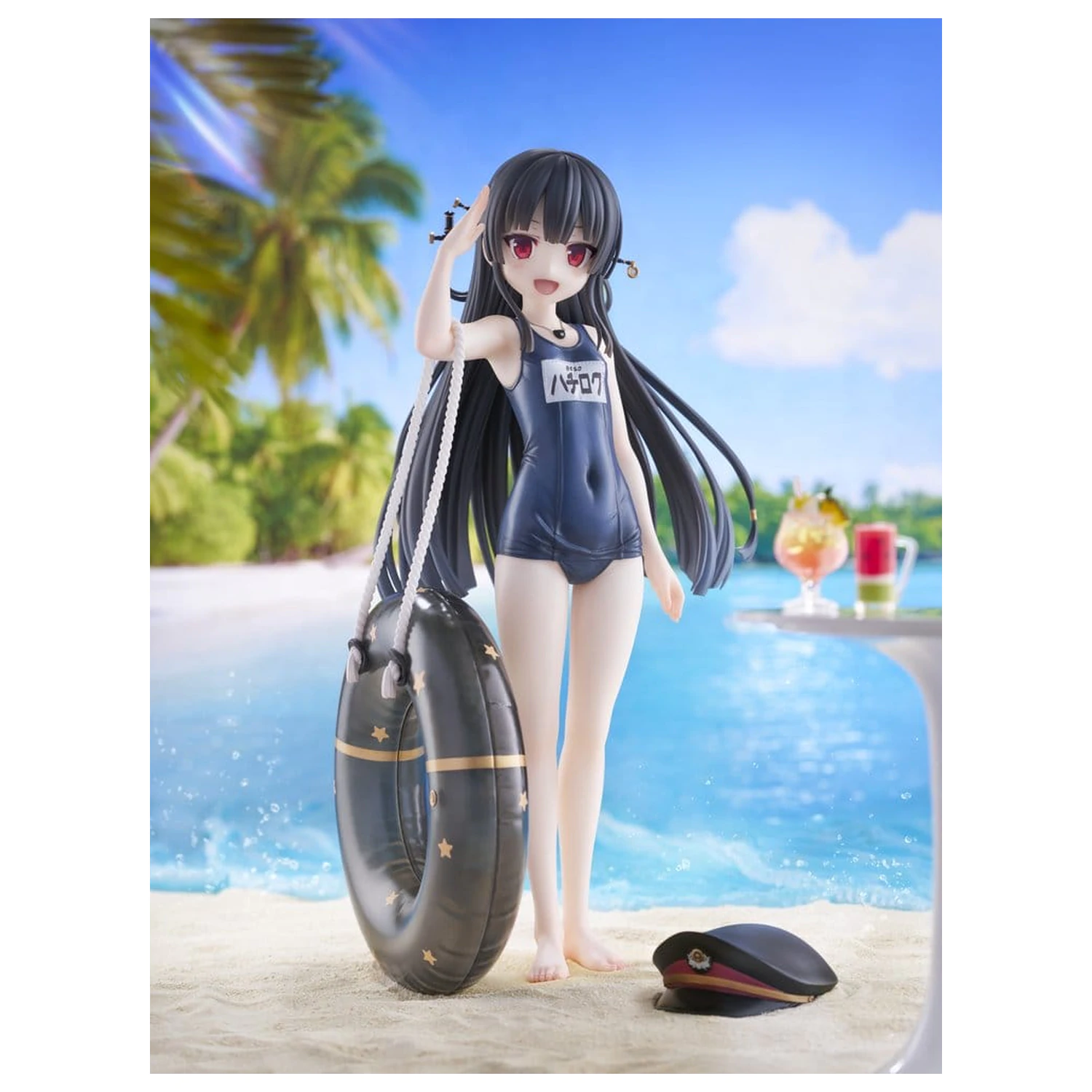 Maitetsu Last Run!! KoiKoi -Sakura- PVC figura 1/6 Hachiroku School Swimsuit Ver. 23 cm fotografija proizvoda