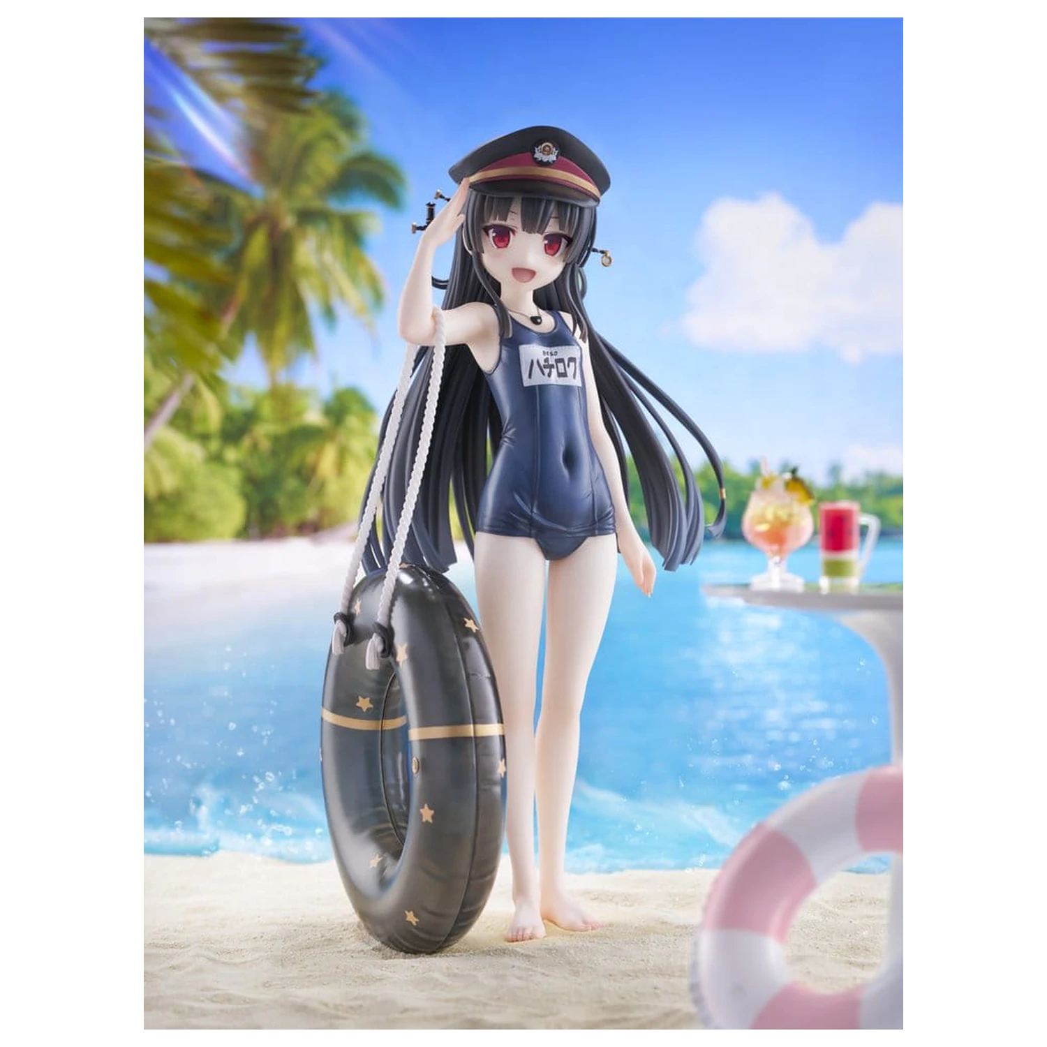 Maitetsu Last Run!! KoiKoi -Sakura- PVC figura 1/6 Hachiroku School Swimsuit Ver. 23 cm fotografija proizvoda
