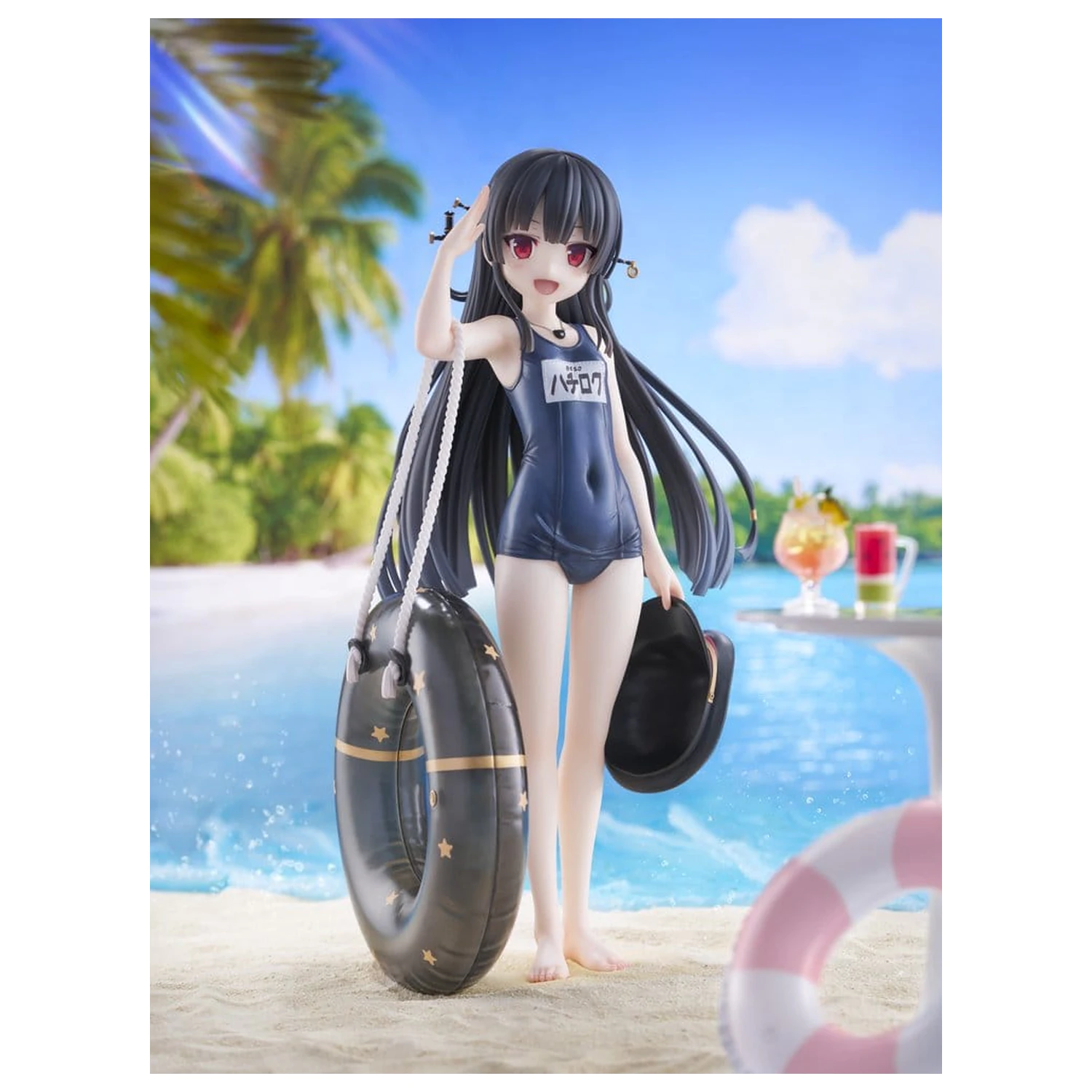 Maitetsu Last Run!! KoiKoi -Sakura- PVC figura 1/6 Hachiroku School Swimsuit Ver. 23 cm fotografija proizvoda