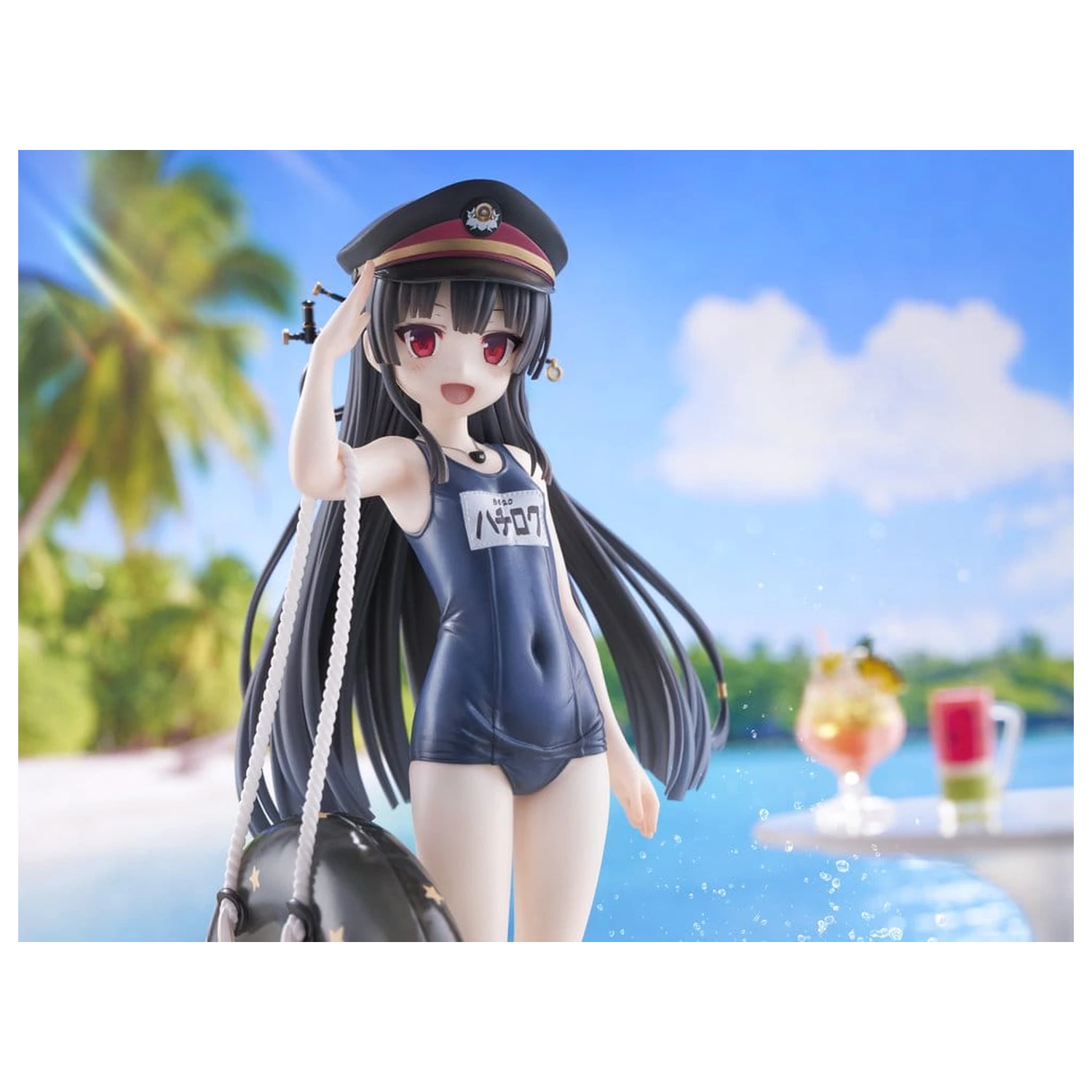 Maitetsu Last Run!! KoiKoi -Sakura- PVC figura 1/6 Hachiroku School Swimsuit Ver. 23 cm fotografija proizvoda
