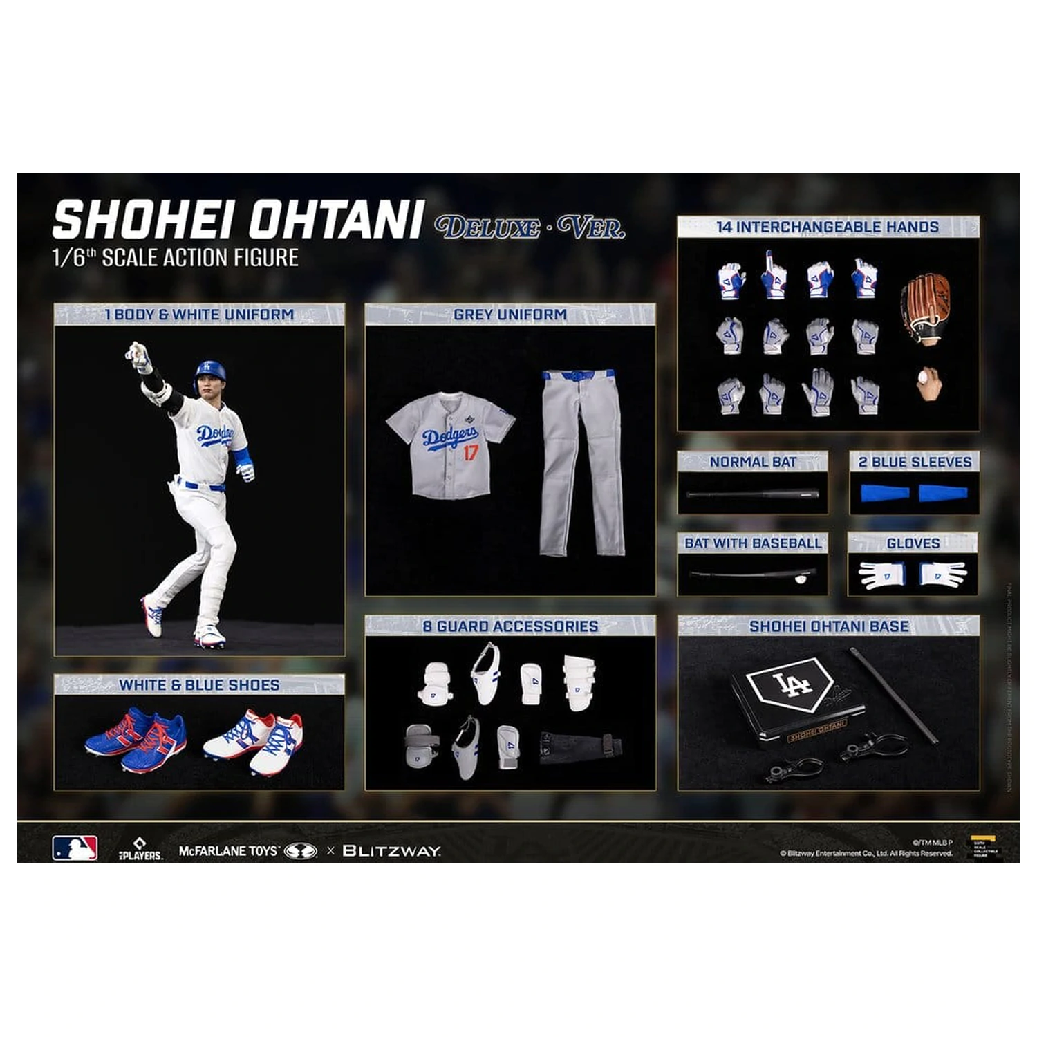 Major League Baseball Premium UMS akcijska figura 1/6 Ohtani Shohei (DX Ver.) 35 cm fotografija proizvoda
