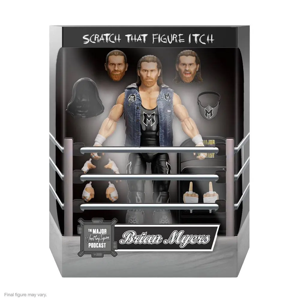 Major Wrestling Podcast Ultimates akcijska figura Wave 2 Brian Myers (Most Professional Wrestler) 18 cm fotografija proizvoda