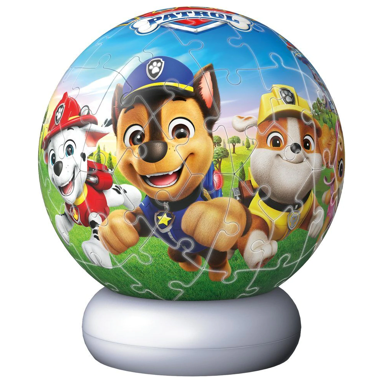 Paw Patrol 3D Nightlight slagalica lopta 74 komada fotografija proizvoda