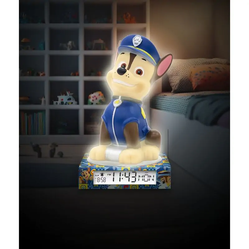 Paw Patrol 3D lampa sa budilicom fotografija proizvoda