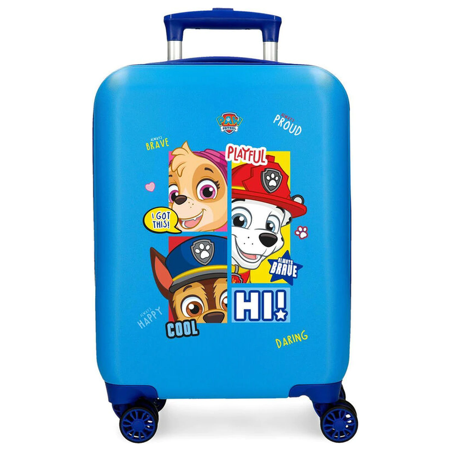 Paw Patrol Be Happy ABS putni kovčeg s kotačićima 50cm fotografija proizvoda