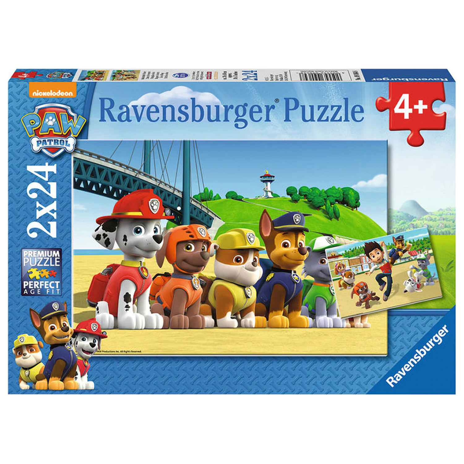 Paw Patrol puzzle za plažu 2x24 komada fotografija proizvoda