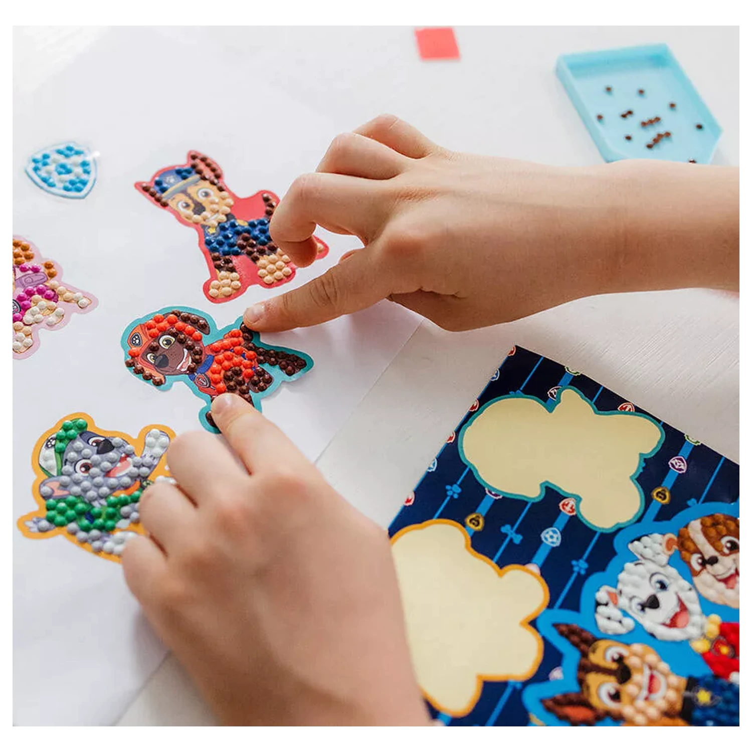 Paw Patrol Best Team dijamantna slika naljepnica, pakiranje od 9 komada fotografija proizvoda