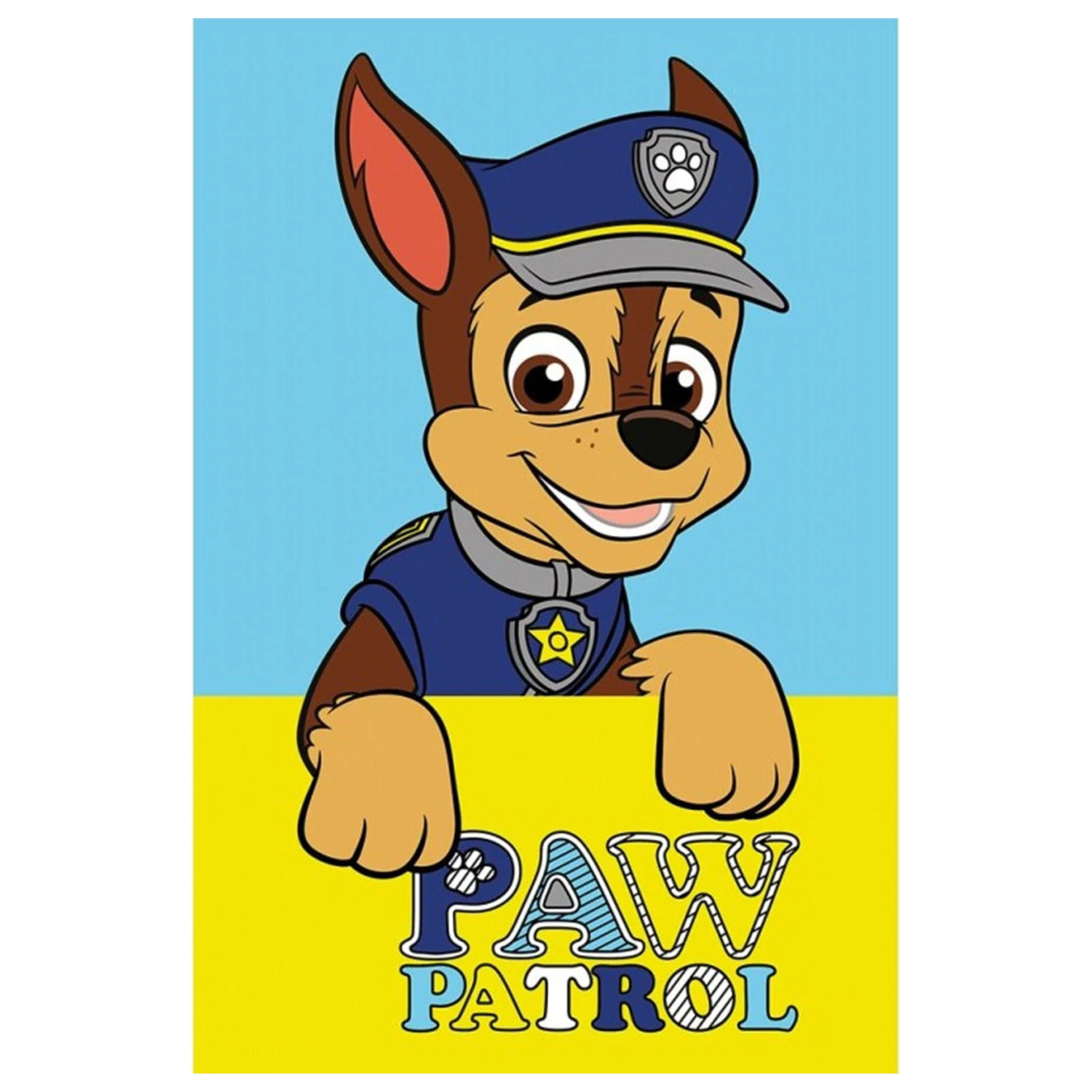 Paw Patrol Chase ručnik za ruke, ručnik za lice, ručnik fotografija proizvoda