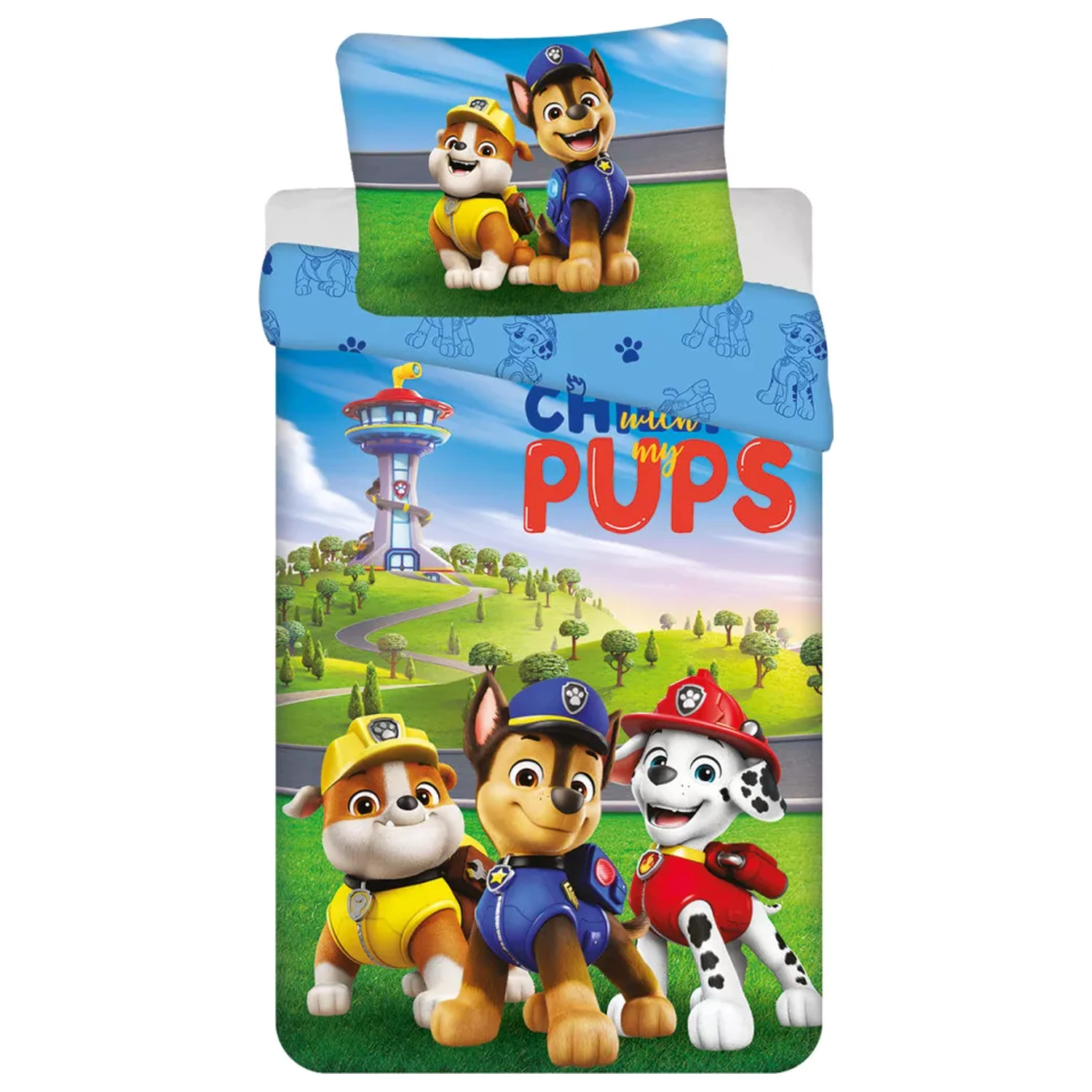 PAW Patrol Chilling posteljina od mikrovlakana fotografija proizvoda