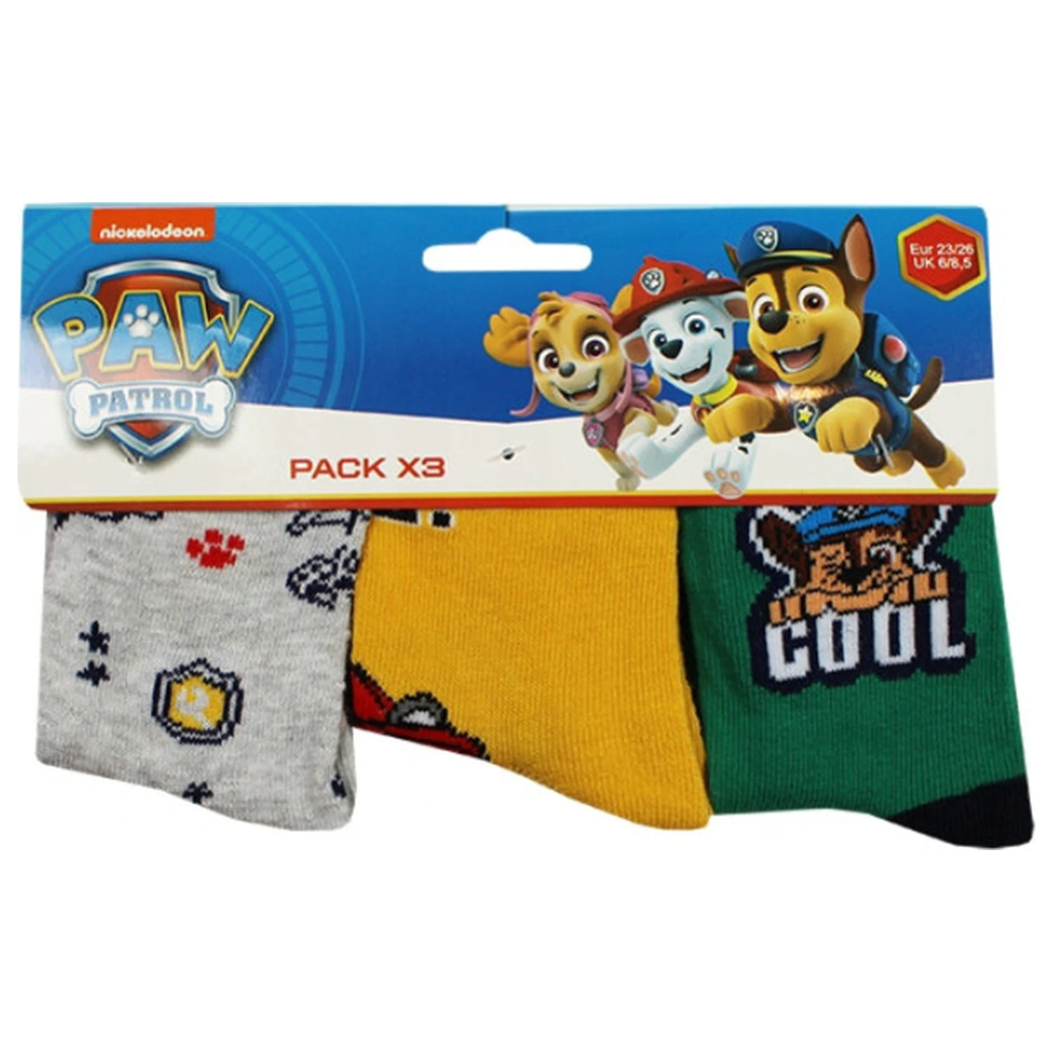 Paw Patrol Cool Pups dječje čarape 31/34 fotografija proizvoda