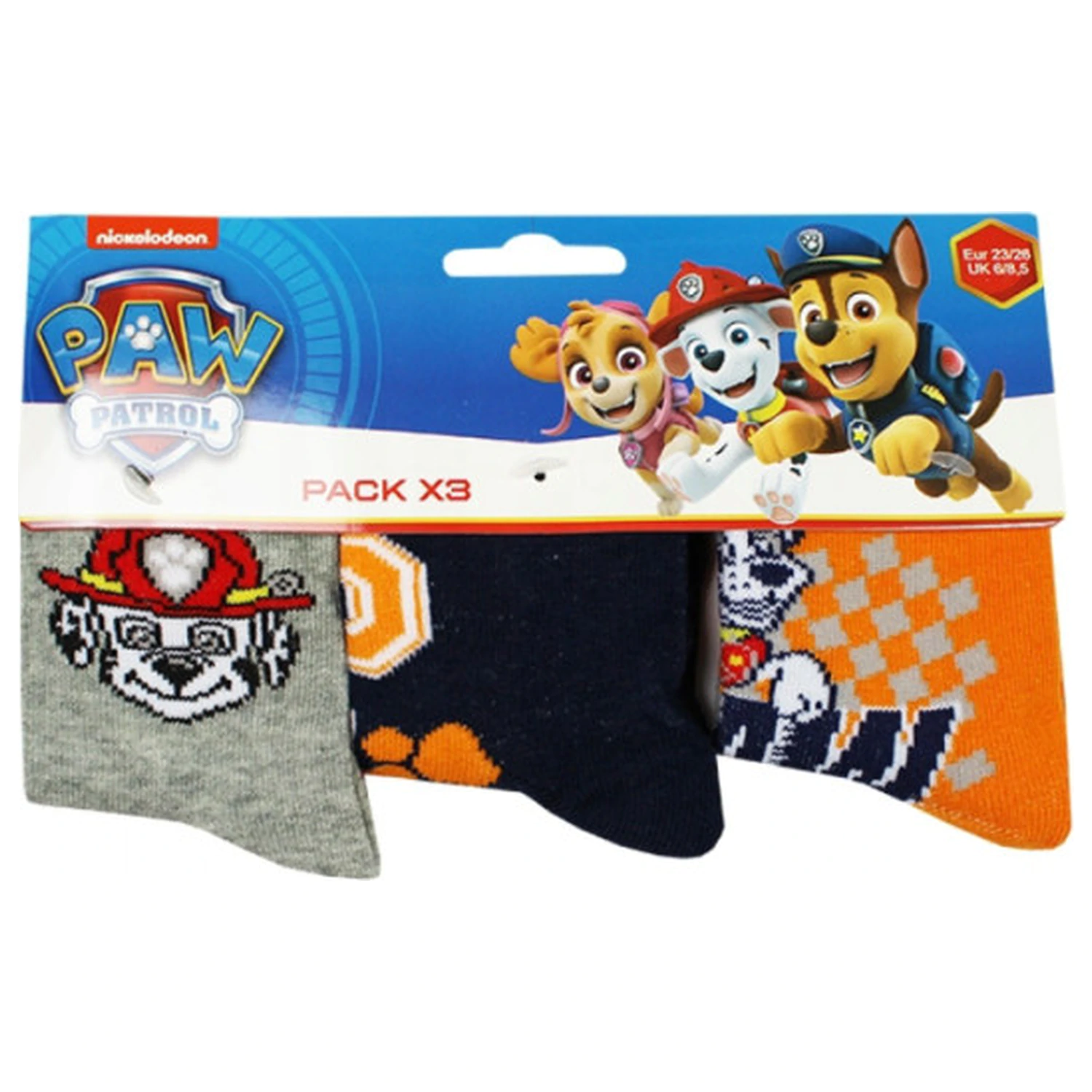 Paw Patrol Crew Dječje čarape 23/26 fotografija proizvoda