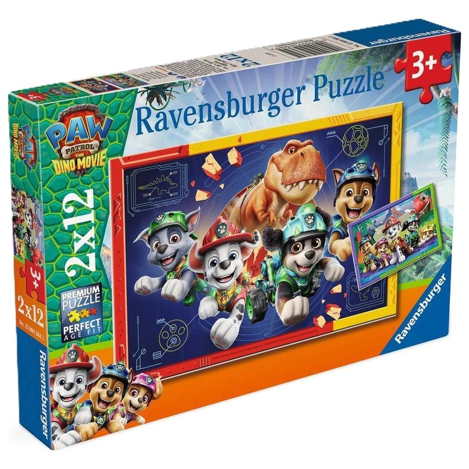 Paw Patrol Dino Movie slagalica 2x12 komada fotografija proizvoda