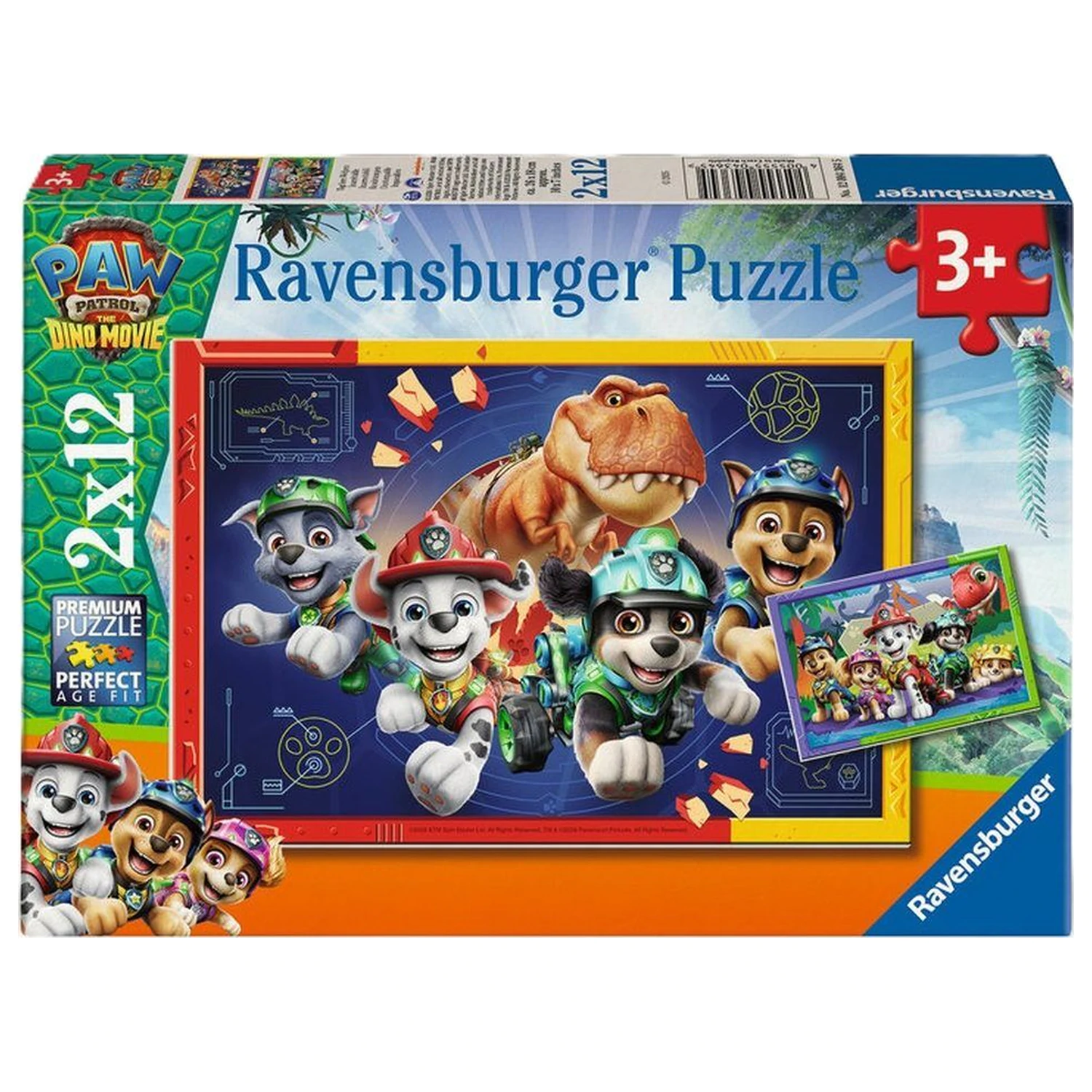 Paw Patrol Dino Movie slagalica 2x12 komada fotografija proizvoda