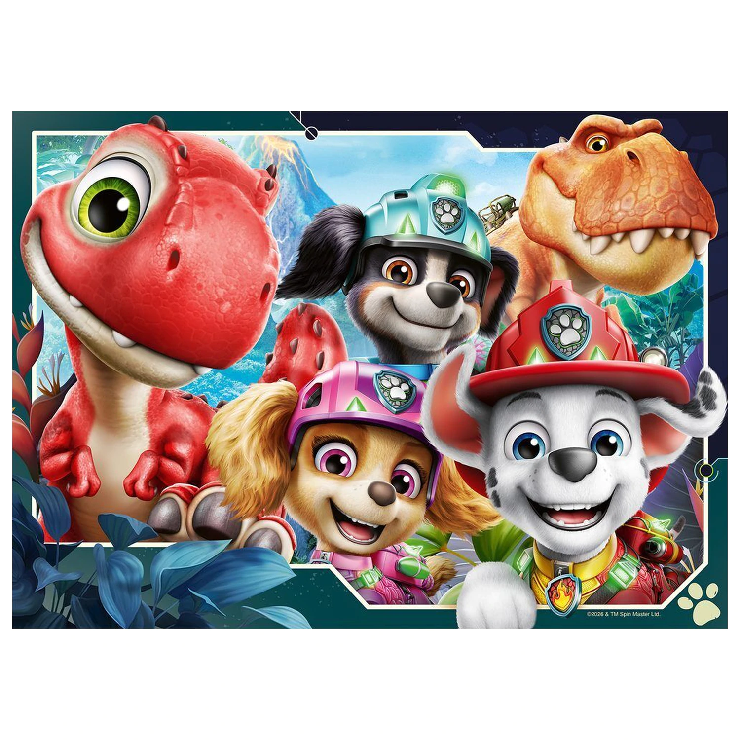 Paw Patrol Dino Movie puzzle 4x42 komada fotografija proizvoda