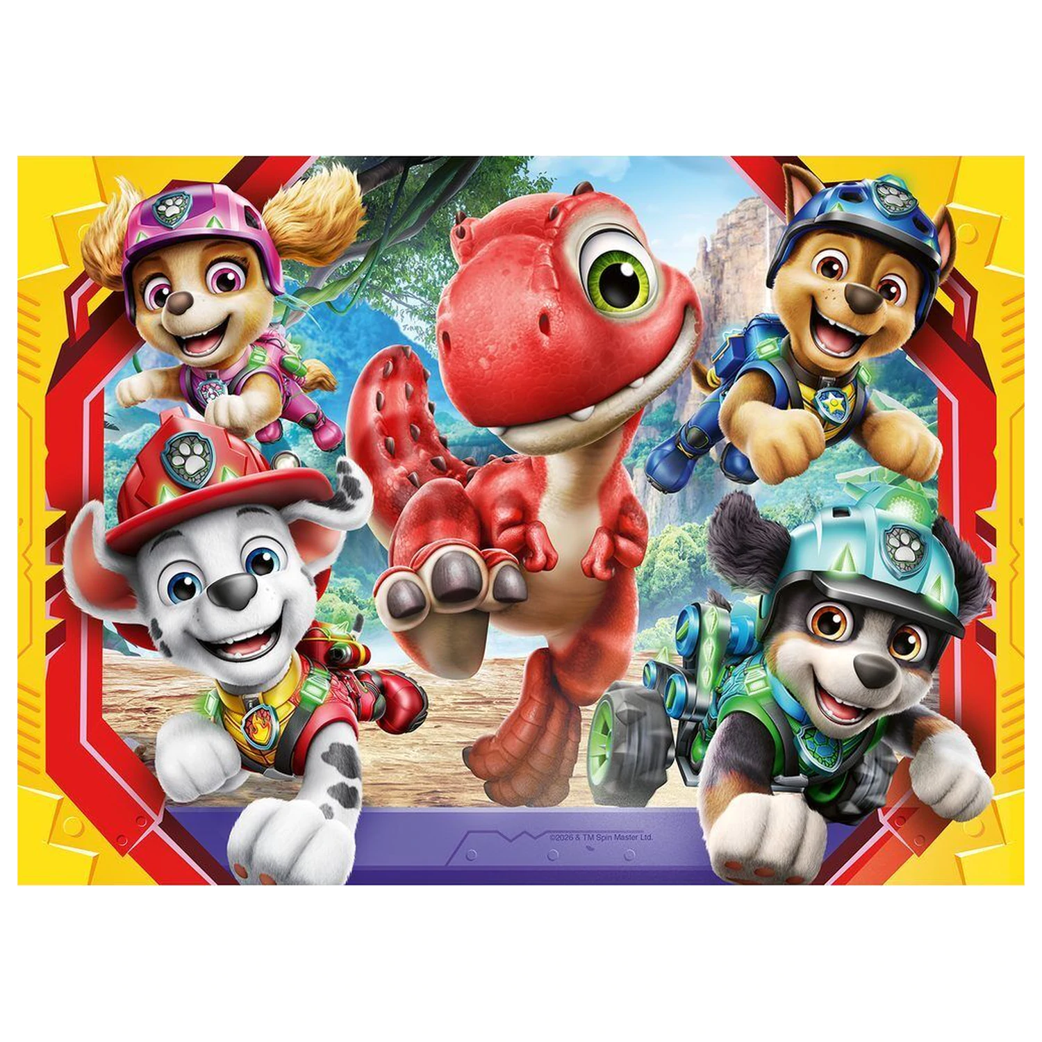 Paw Patrol Dino Movie puzzle 4x42 komada fotografija proizvoda