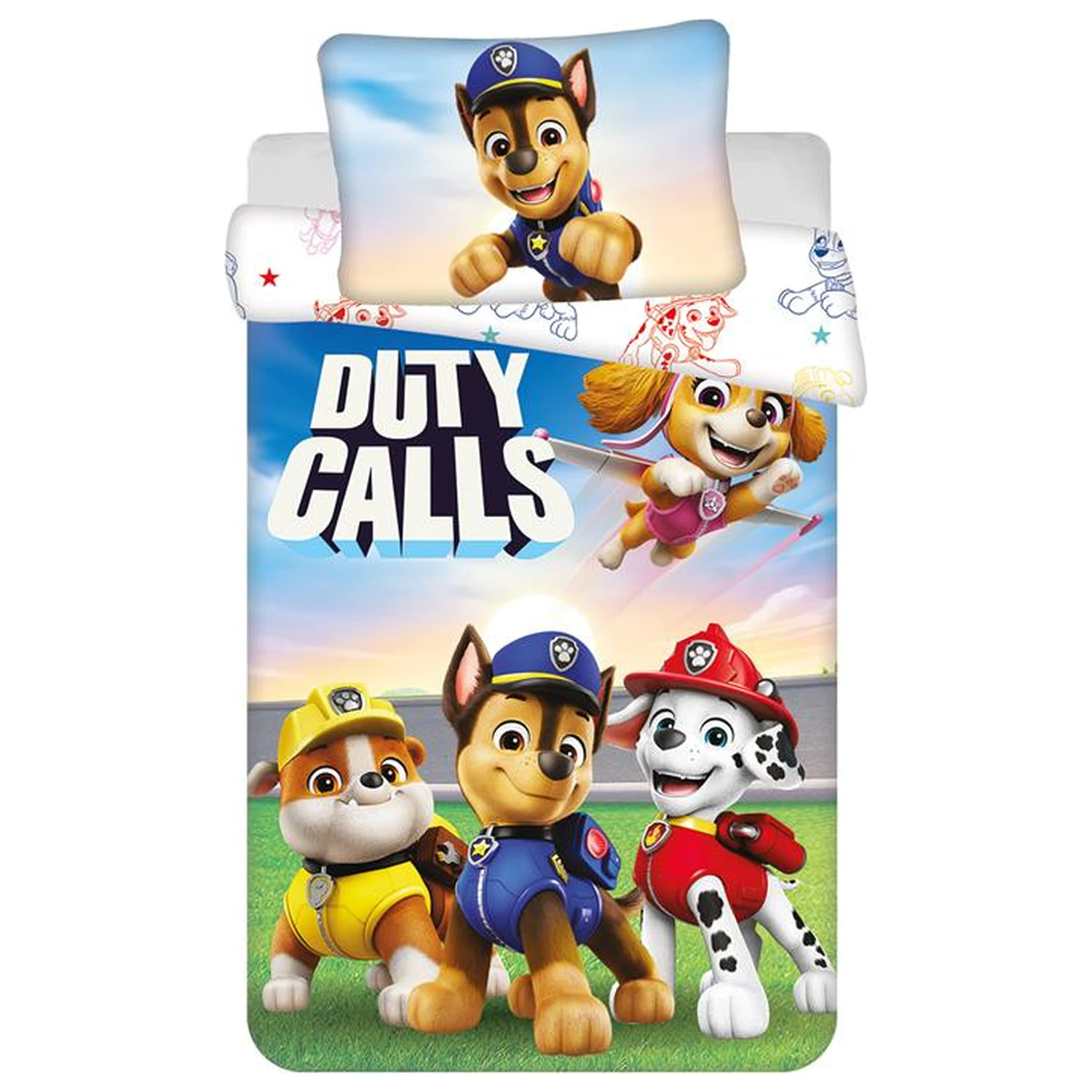 Paw Patrol Duty Calls Dječja, predškolska navlaka za poplun fotografija proizvoda