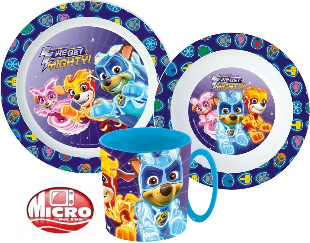 Paw Patrol Set za jelo, mikroplastični set fotografija proizvoda
